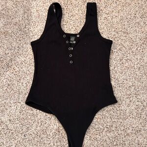 WILD FABLE Snap Button Bodysuit